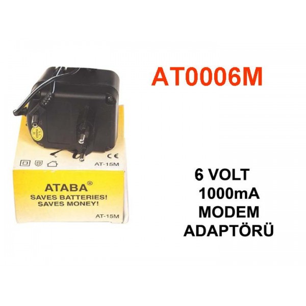 ATABA 6 VOLT MODEM ADAPTÖRÜ