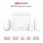 HIKVISON DS-PWA96-KİT-WE 868 MHZ KABLOSUZ ALARM SETİ (PANEL, PIR DEDEKTÖR, KAPI KONTAK, KUMANDA)